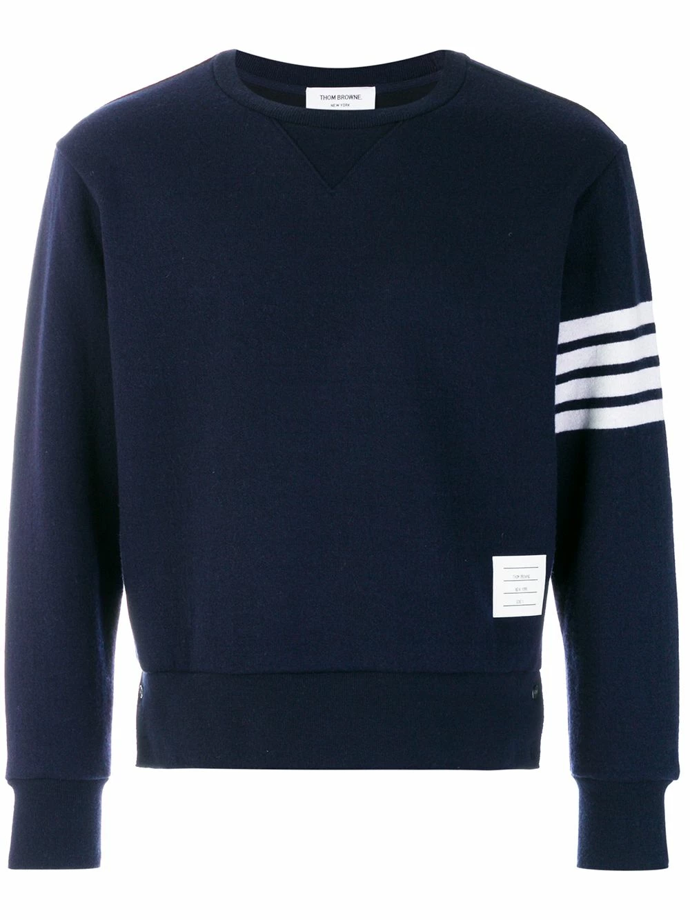 Thom Browne 4 Bar Cashmere Shell Sweatshirt sweatshirts of men 1 Thom Browne 4-Bar Cashmere Shell Sweatshirt