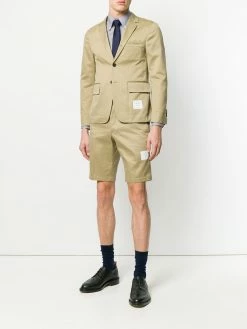 Thom Browne Cotton Twill Unconstructed Chino Shorts