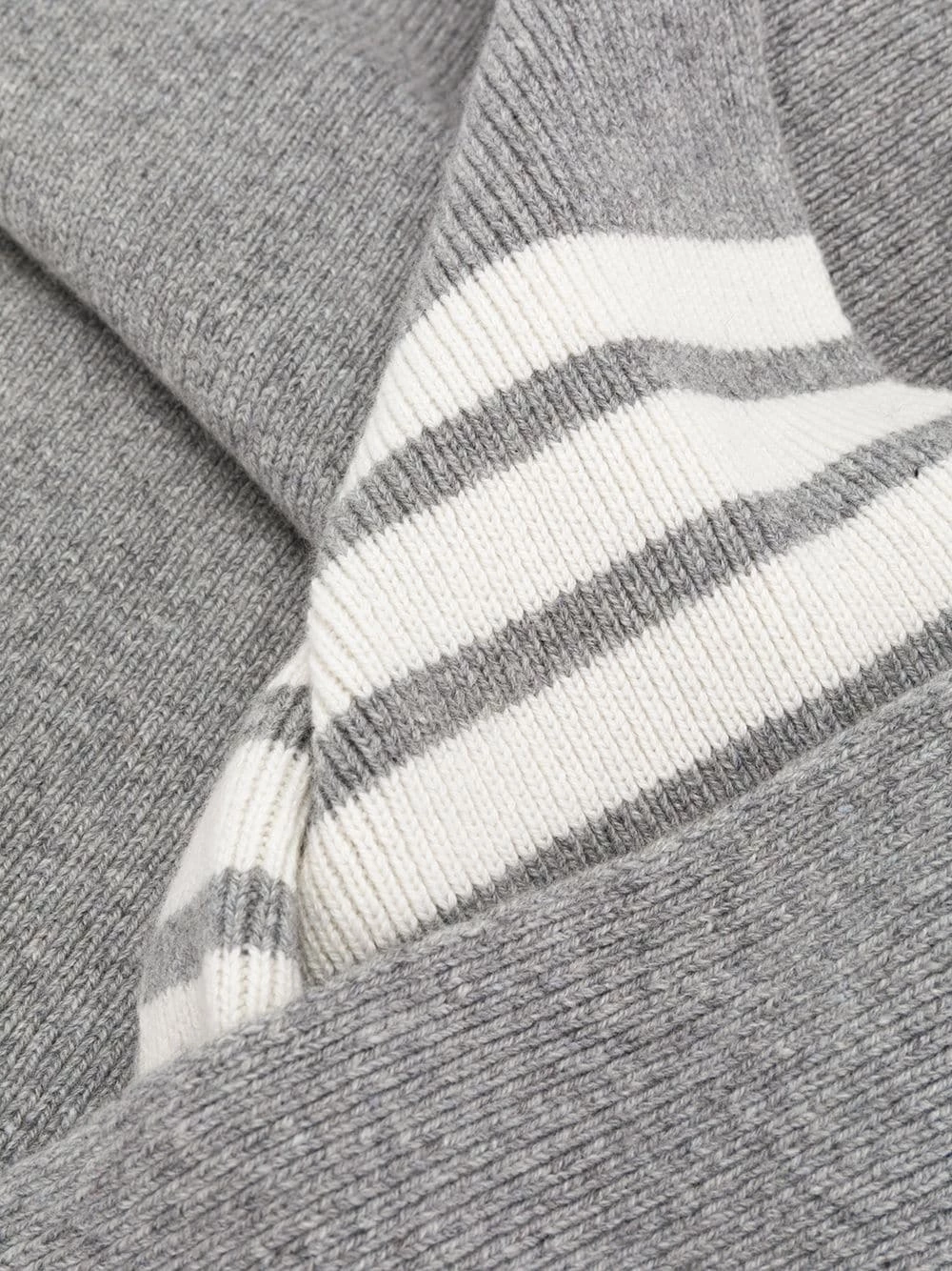 Thom Browne 4 Bar stripe scarf scarves of men 3 Thom Browne 4-Bar stripe scarf