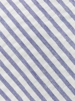 Thom Browne seersucker stripe tie