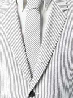 Thom Browne Seersucker Suit With Tie