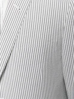 Thom Browne Seersucker Suit With Tie