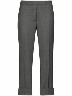 Thom Browne cropped slim leg trousers