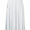 Thom Browne Seersucker Pleated Skirt