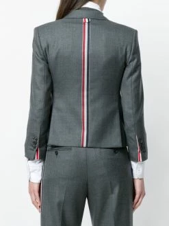 Thom Browne Center back Stripe Sport Coat In Solid Wool Twill blazers of women 8 Thom Browne Center-back Stripe Sport Coat In Solid Wool Twill