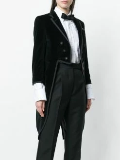 Thom Browne Tonal Grosgrain-tipped Tailcoat In Velvet