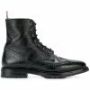 Thom Browne Pebble Grain Wingtip Boot