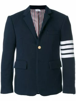 Thom Browne 4-bar Jersey Sport Coat