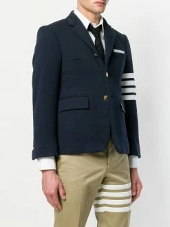 Thom Browne 4-bar Jersey Sport Coat