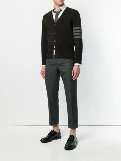 Thom Browne 4-Bar Milano Stitch Cardigan