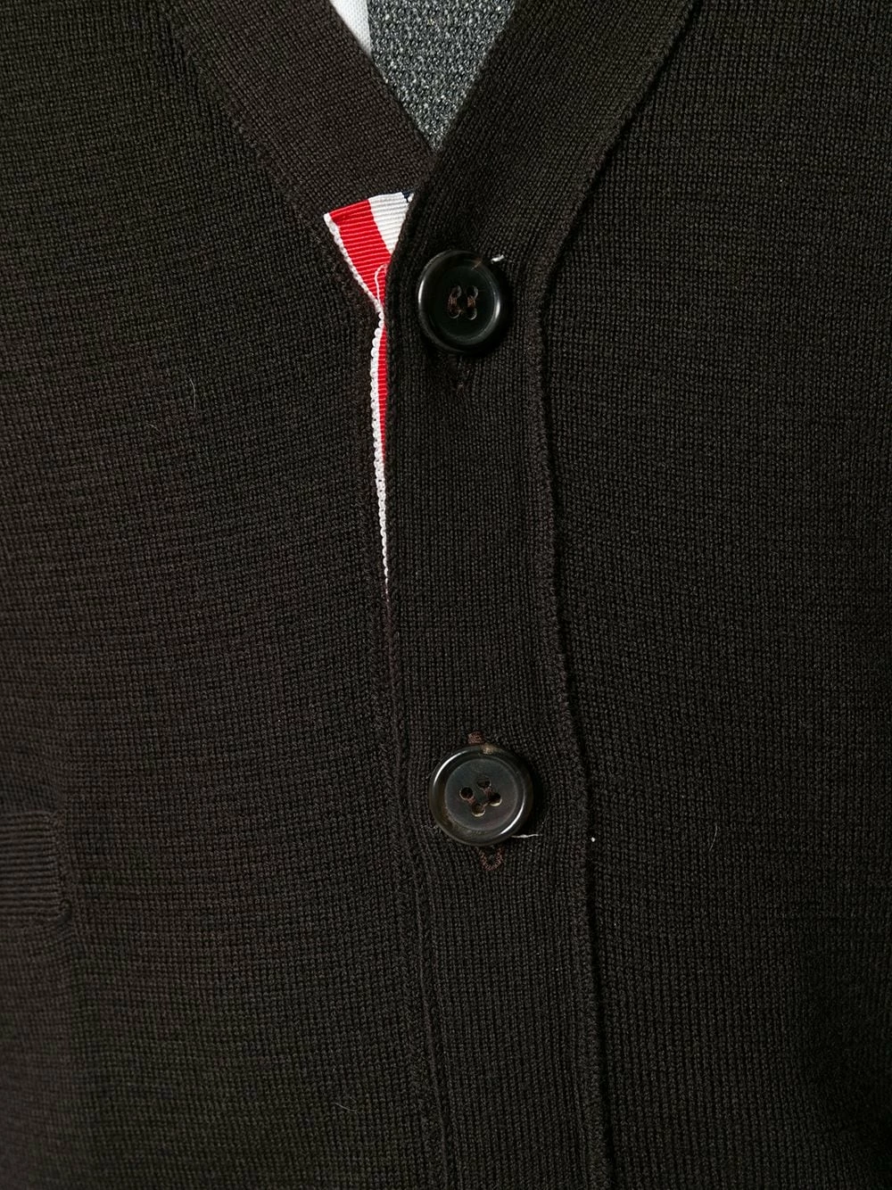 Thom Browne 4 Bar Milano Stitch Cardigan cardigans of men 5 Thom Browne 4-Bar Milano Stitch Cardigan