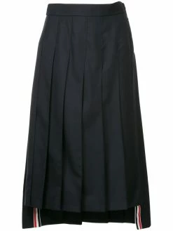 Thom Browne pleated midi skirt