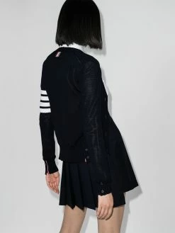 Thom Browne 4-Bar knitted cardigan