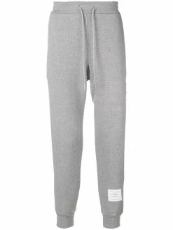 Thom Browne 4-Bar Honeycomb Piqué Sweatpant