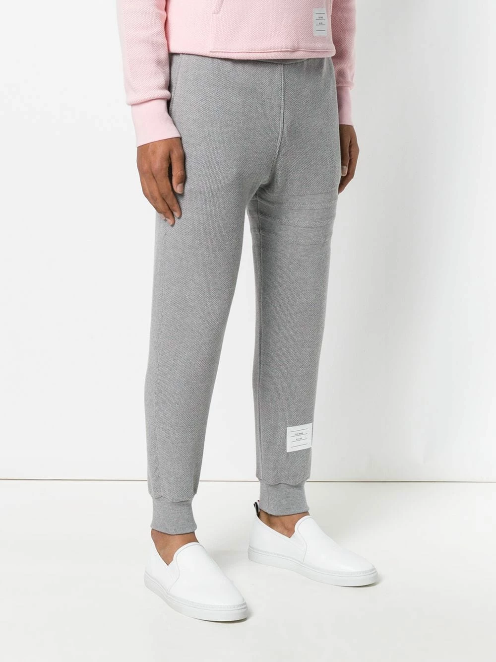 Thom Browne 4 Bar Honeycomb Piqué Sweatpant sweatpants of men 3 Thom Browne 4-Bar Honeycomb Piqué Sweatpant