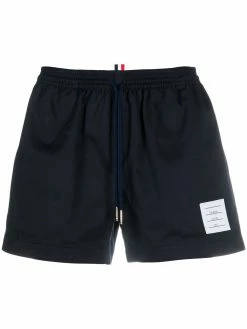 Thom Browne drawcord waistband rugby shorts