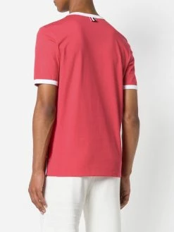 Thom Browne Medium-Weight Jersey Ringer Tee