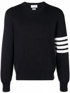 Thom Browne 4-Bar Milano Stitch Pullover