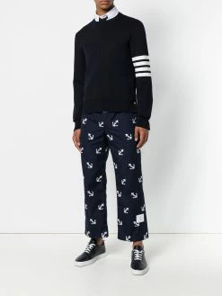 Thom Browne 4-Bar Milano Stitch Pullover
