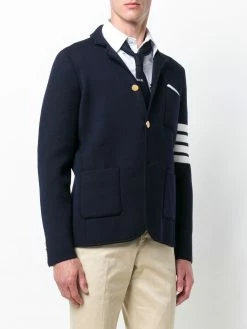 Thom Browne 4-Bar Milano Stitch knitted blazer