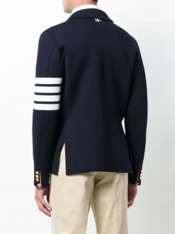 Thom Browne 4-Bar Milano Stitch knitted blazer