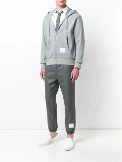 Thom Browne Elastic Hem Wool Track Trouser