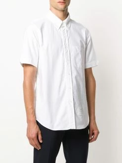 Thom Browne short-sleeved Oxford shirt