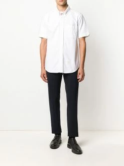 Thom Browne short-sleeved Oxford shirt