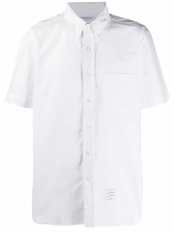 Thom Browne short-sleeved Oxford shirt