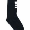 Thom Browne 4-Bar Lightweight Mid-Calf Socks