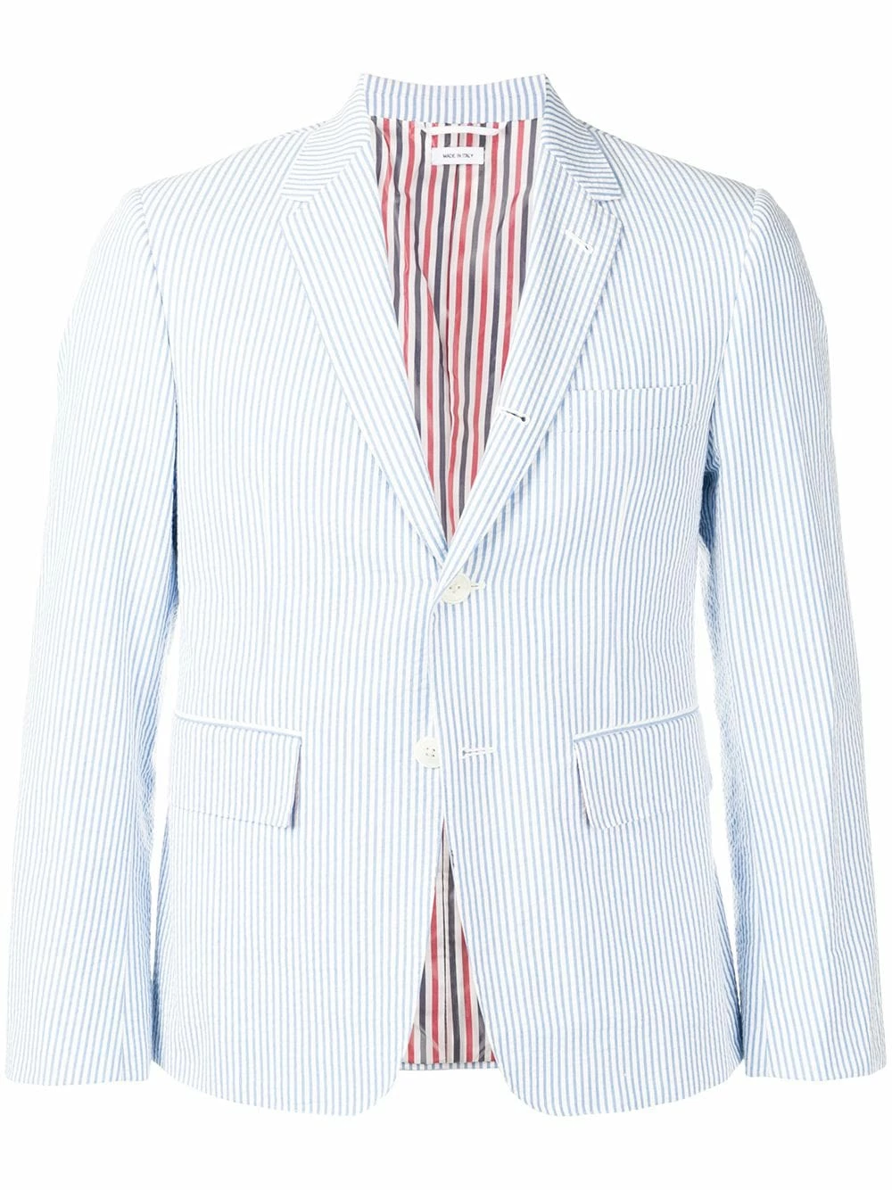Thom Browne Seersucker Sport Coat blazers of men 1 Thom Browne Seersucker Sport Coat