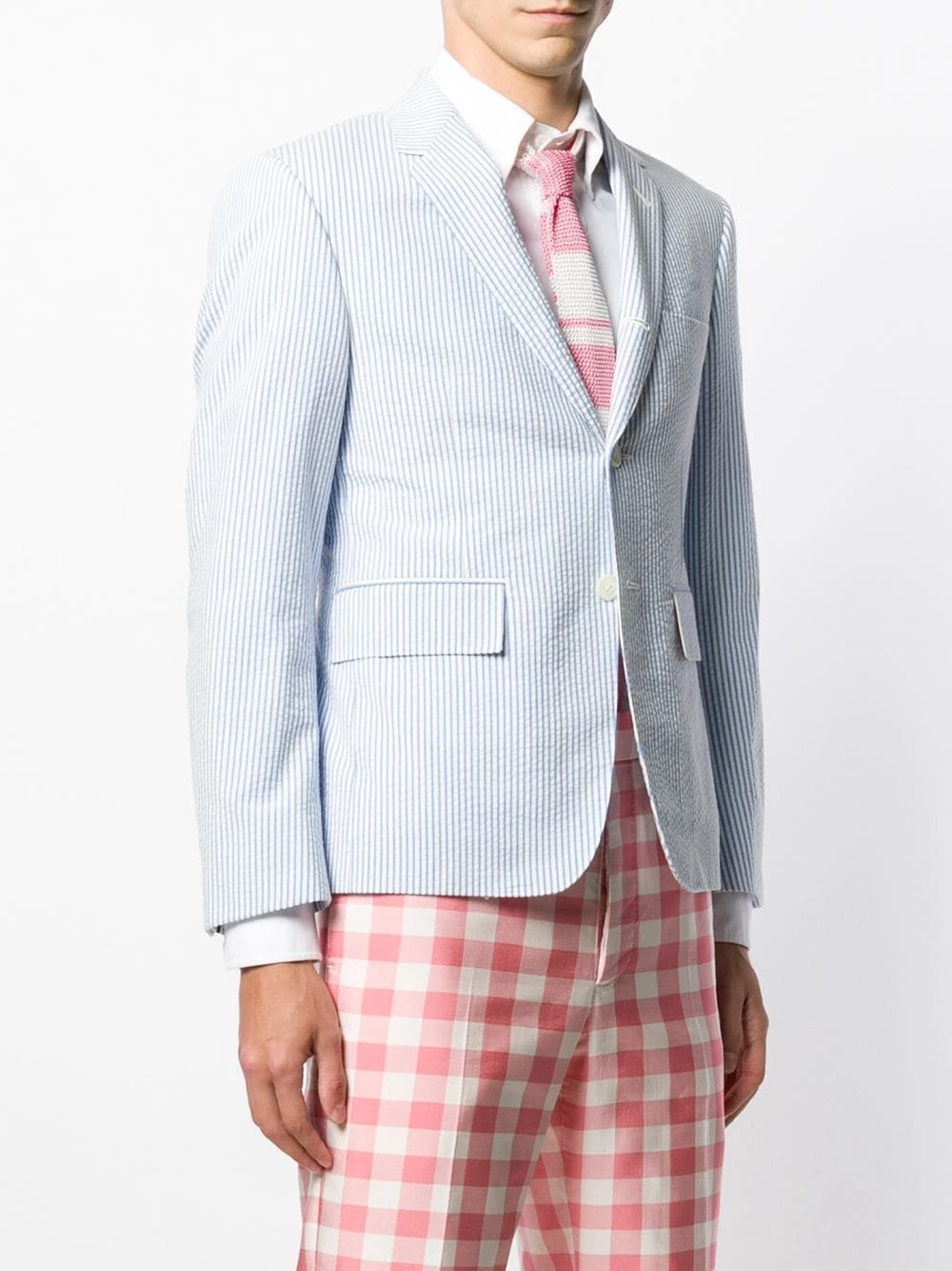 Thom Browne Seersucker Sport Coat blazers of men 3 Thom Browne Seersucker Sport Coat