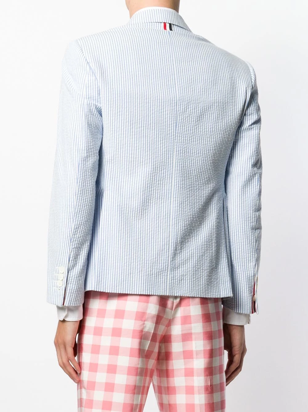 Thom Browne Seersucker Sport Coat blazers of men 4 Thom Browne Seersucker Sport Coat