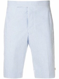 Thom Browne Seersucker Backstrap Short