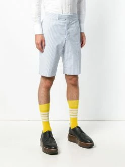 Thom Browne Seersucker Backstrap Short