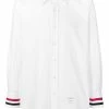Thom Browne Grosgrain Cuff Oxford Shirt