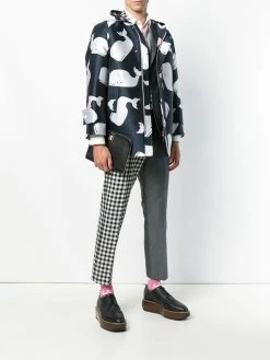 Thom Browne pebbled mini gusset folio