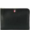 Thom Browne pebbled document gusset folio