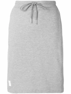 Thom Browne Rwb Stripe Piqué Skirt