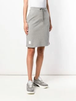Thom Browne Rwb Stripe Piqué Skirt