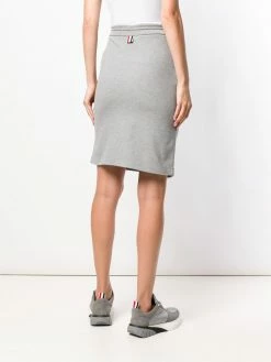 Thom Browne Rwb Stripe Piqué Skirt