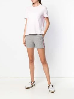 Thom Browne Rwb Stripe Piqué Shorts