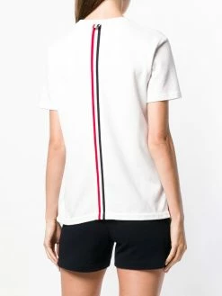Thom Browne RWB stripe relaxed piqué T-shirt
