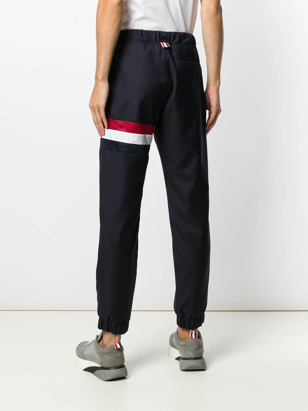 Thom Browne Tri stripe detail track pants sweatpants of men 4 Thom Browne tri-stripe detail track pants