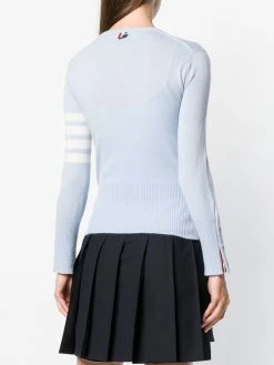 Thom Browne 4-Bar crew neck cashmere jumper