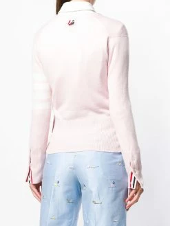 Thom Browne 4-Bar Cashmere Cardigan