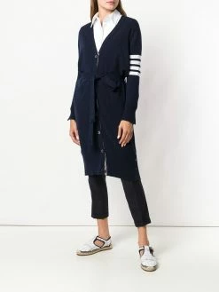 Thom Browne Long Boxy Cashmere Cardigan