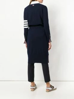 Thom Browne Long Boxy Cashmere Cardigan