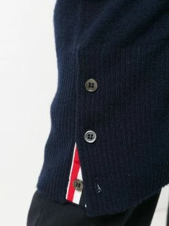 Thom Browne Long Boxy Cashmere Cardigan
