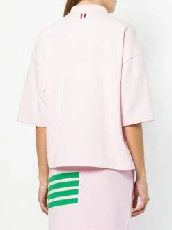 Thom Browne Piqué Cotton Oversized Pocket Polo polo tops of women 8 Thom Browne Piqué Cotton Oversized Pocket Polo